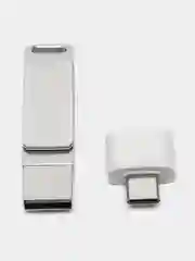 Серебряный флешка для iPhone, USB - Lightning, накопитель 64GB, 128GB, 256GB, 512GB, 1TB