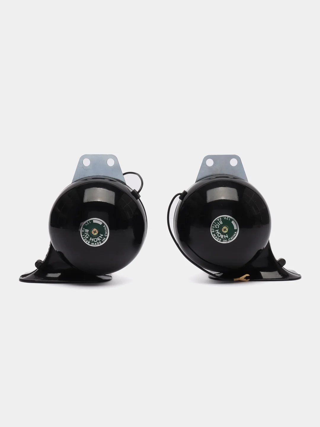 Оранжевый звуковой сигнал Turbine Type Horn, клаксон-гудок для автомобиля "Улитка"