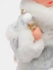 Кремовый музыкальный Дед Мороз, музыкальная Снегурочка, игрушка под ёлку, новогодние игрушки