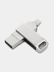 Флешка для iPhone, USB - Lightning, накопитель 64GB, 128GB, 256GB, 512GB, 1TB