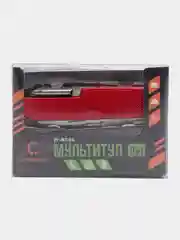 Нож-мультитул, 11 предметов в 1, PF-MT-04, красный