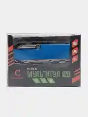 Нож Мультитул, 11 предметов в 1, PF-MT-04 синий