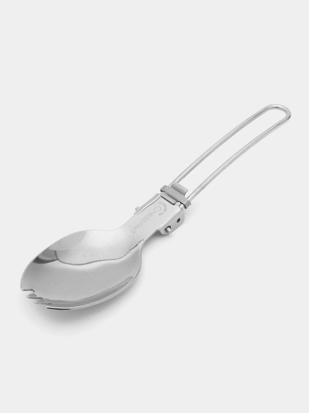Ложка-вилка складная, походная, нержавеющая сталь 2Cr13. PF-CWS-P33