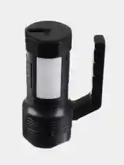 Фонарь прожектор, 1 LED+12 LED, 1Вт+3Вт, аккумулятор 800мАч, 14х10см, 2 режима, пластик