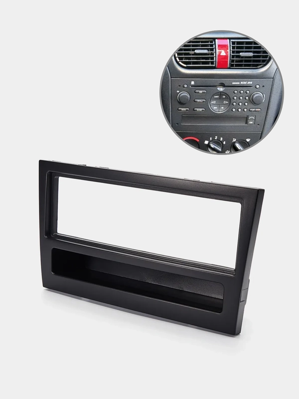 Переходная монтажная рамка 2-DIN (11-027) для OPEL Agila 2000-2007, Astra (G), Combo (C)