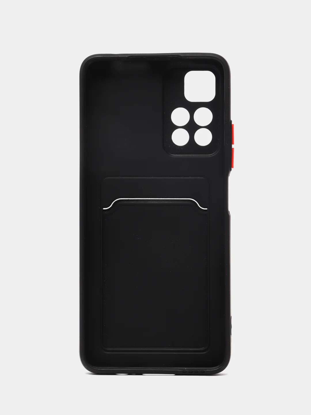 Хром чехол XIAOMI POCO M4 PRO 5G с карманом для карты и защитой камеры