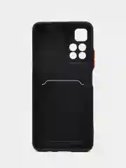 Хром чехол XIAOMI POCO M4 PRO 5G с карманом для карты и защитой камеры