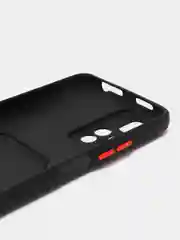 Хром чехол XIAOMI POCO M4 PRO 5G с карманом для карты и защитой камеры