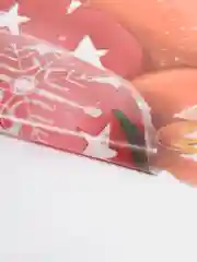 Бежевый новогодние наклейки на окна / новогодний декор