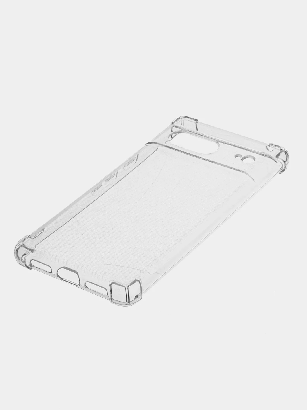 Прозрачный силиконовый чехол для Google Pixel 7 (Гугл Пиксель 7), прозрачный