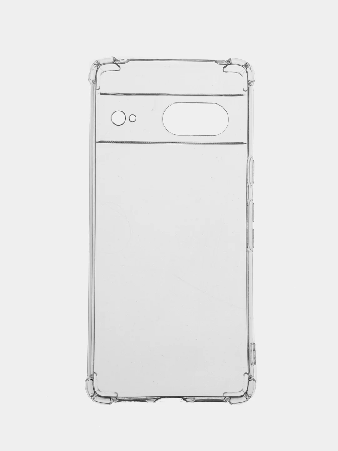 Прозрачный силиконовый чехол для Google Pixel 7 (Гугл Пиксель 7), прозрачный