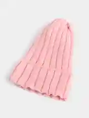 Розовый шапка женская, вязаная