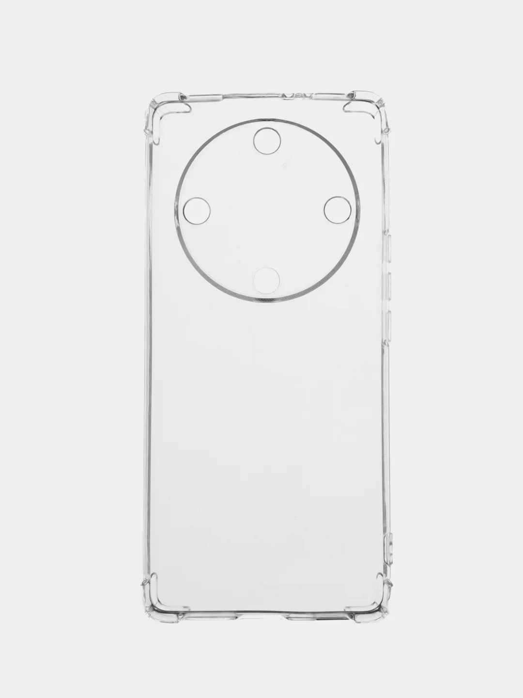 Марсала чехол Honor X9a / Хонор Х9а, прозрачный, силиконовый, противоударный