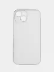 Белый ультратонкий чехол для iPhone 15, хрупкий, тонкий