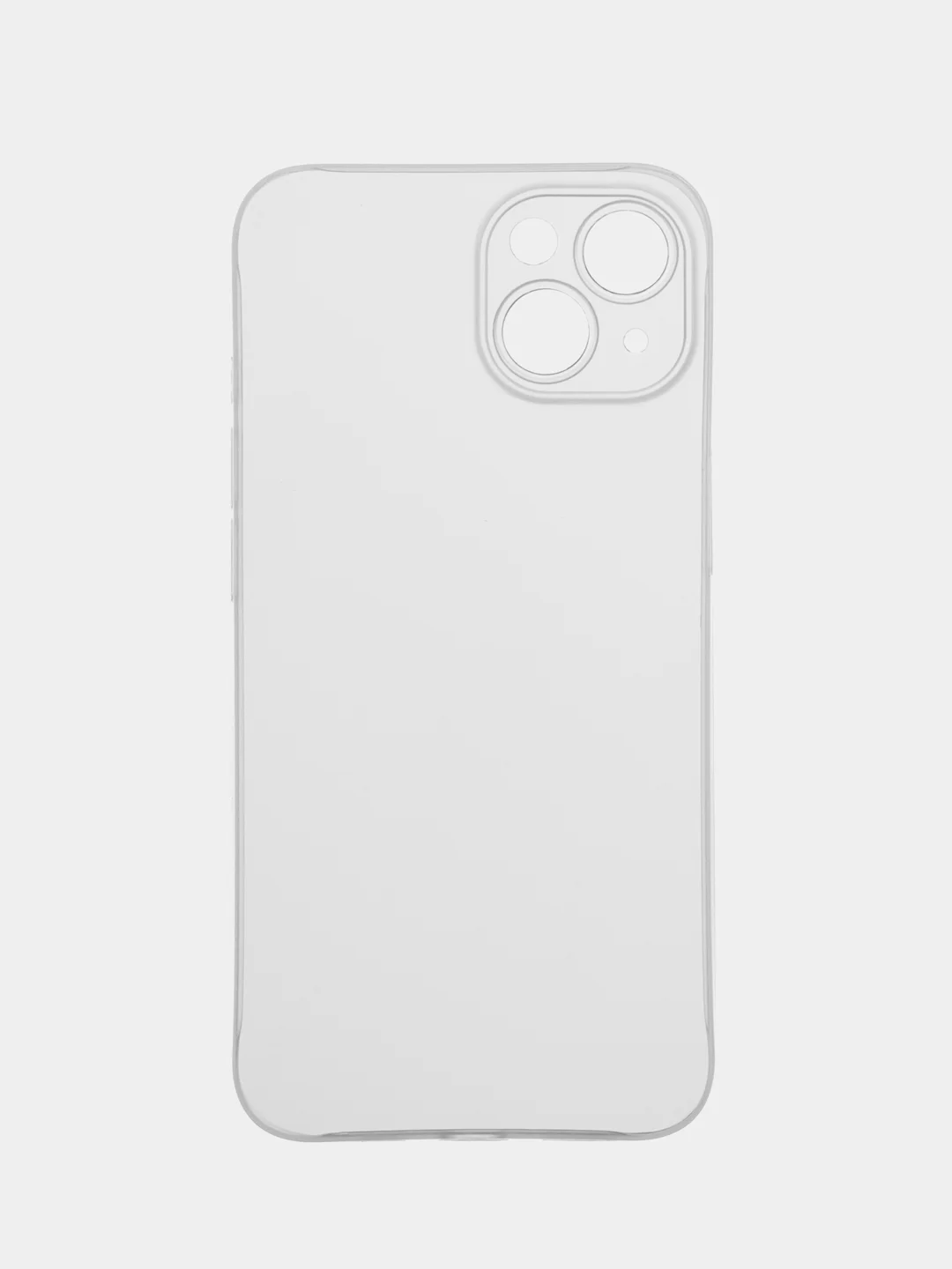 Белый ультратонкий чехол для iPhone 13, хрупкий, тонкий