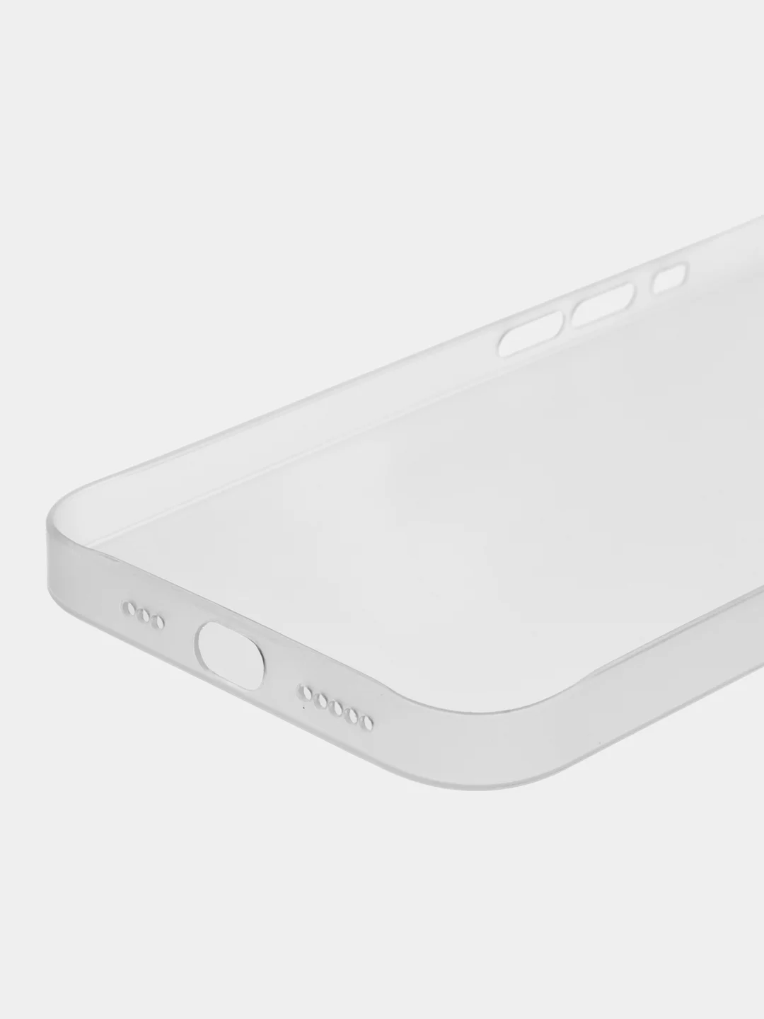 Белый ультратонкий чехол для iPhone 13, хрупкий, тонкий