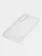Прозрачный чехол для Samsung Galaxy S23 FE силиконовый ROSCO матовый / прозрачный с защитой камер