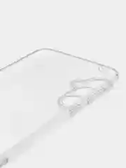 Прозрачный чехол для Samsung Galaxy S23 FE силиконовый ROSCO матовый / прозрачный с защитой камер
