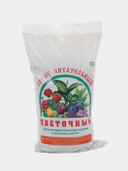 Торфонавозный грунт цветочный 10 л, Параньга
