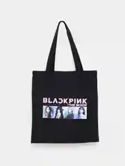 Черный сумка-шоппер "BlackPink", к-pop