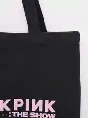 Черный сумка-шоппер "BlackPink", к-pop