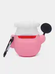 Кораллово-розовый чехол для беспроводных наушников AirPods 1 / 2, Аир Подс 1 / 2, Эйр Подс