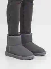 Серый угги женские, натуральные