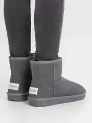 Серый угги женские, натуральные