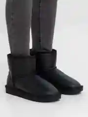 Черный угги женские, натуральные