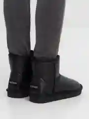 Черный угги женские, натуральные