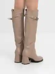 Бежевый сапоги женские, зимние, евро