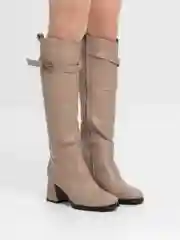 Бежевый сапоги женские, зимние, евро