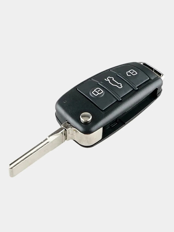 Ключ выкидной AUDI 3 кнопки (корпус)