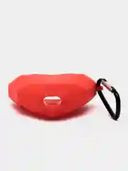 Алый чехол для беспроводных наушников AirPods 1 / 2, Аир Подс 1 / 2, Эйр Подс