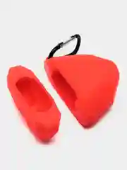 Алый чехол для беспроводных наушников AirPods 1 / 2, Аир Подс 1 / 2, Эйр Подс