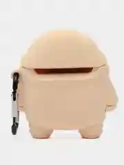 Кремовый чехол для беспроводных наушников AirPods 1 / 2, Аир Подс 1 / 2, Эйр Подс