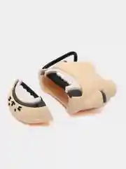 Кремовый чехол для беспроводных наушников AirPods 1 / 2, Аир Подс 1 / 2, Эйр Подс