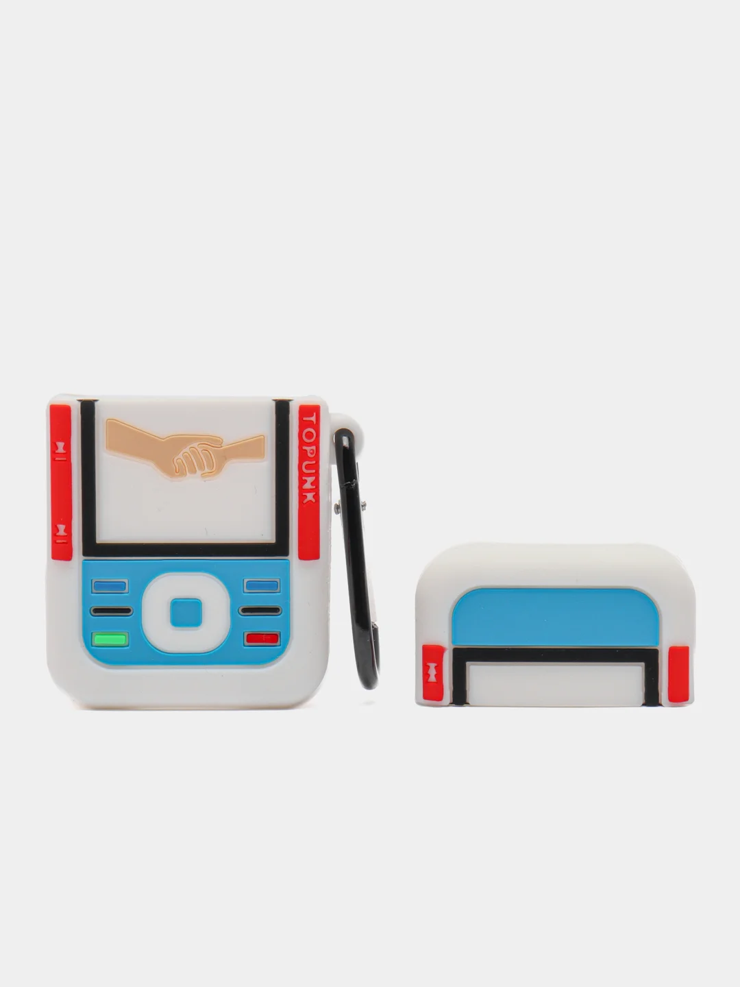 Лазурный чехол для беспроводных наушников AirPods 1 / 2, Аир Подс 1 / 2, Эйр Подс