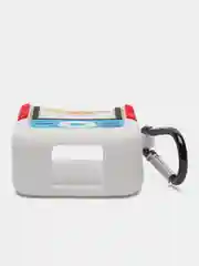 Лазурный чехол для беспроводных наушников AirPods 1 / 2, Аир Подс 1 / 2, Эйр Подс