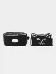 Тёмно-розовый чехол для беспроводных наушников AirPods 1 / 2, Аир Подс 1 / 2, Эйр Подс