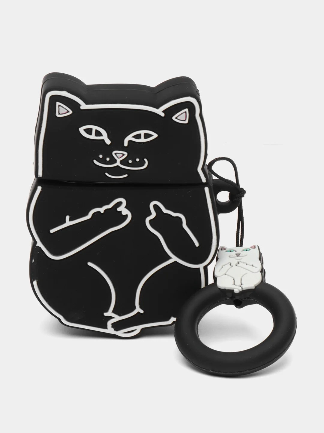 Тёмно-розовый чехол для беспроводных наушников AirPods 1 / 2, Аир Подс 1 / 2, Эйр Подс