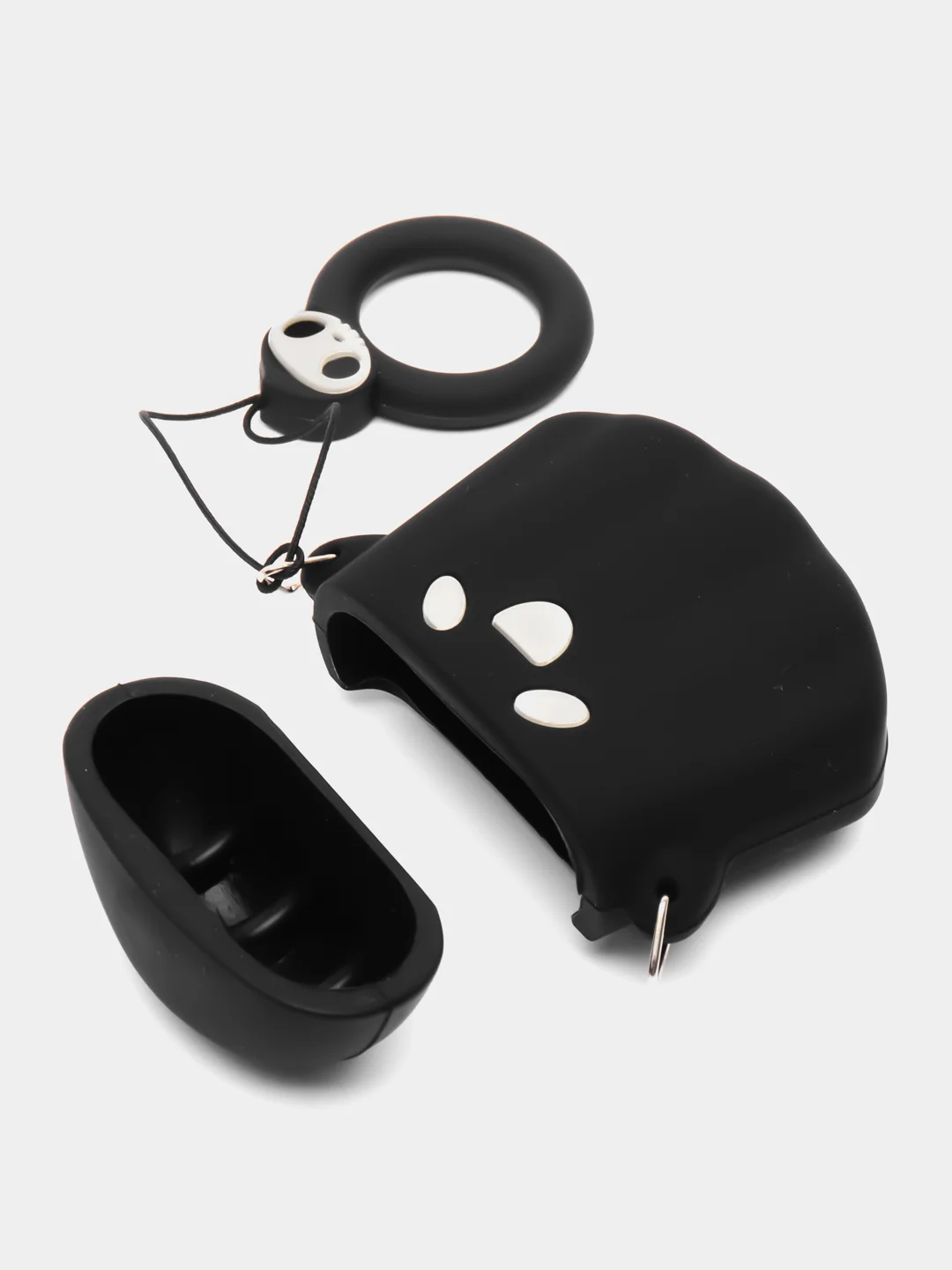 Тёмно-коричневый чехол для беспроводных наушников AirPods 1 / 2, Аир Подс 1 / 2, Эйр Подс