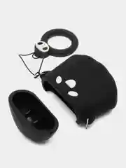 Тёмно-коричневый чехол для беспроводных наушников AirPods 1 / 2, Аир Подс 1 / 2, Эйр Подс