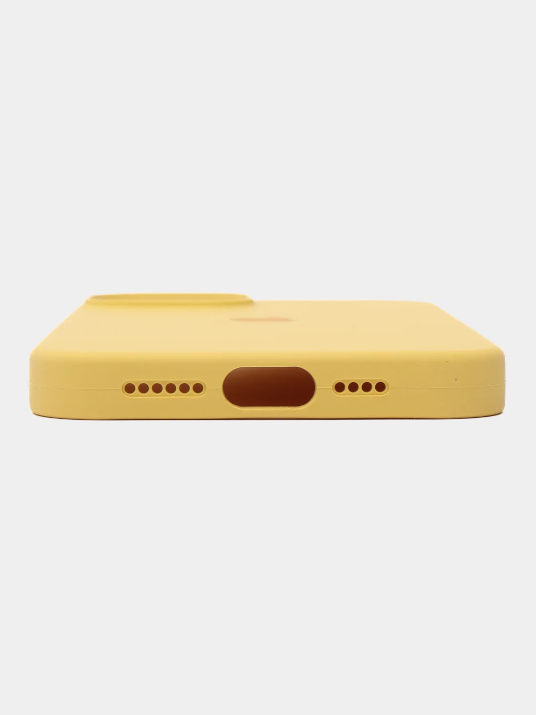 Желтый чехол Silicone Case ( Чехол силиконовый ) для iPhone 15, 15 Pro, 15 Pro Max, 15 Plus