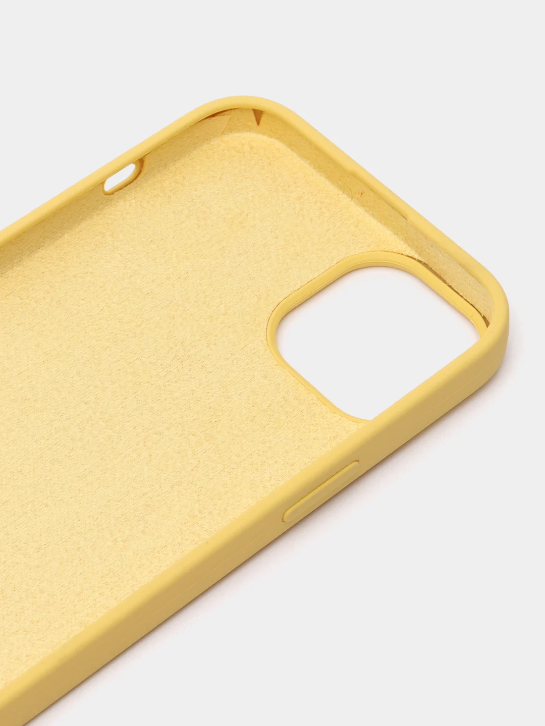 Желтый чехол Silicone Case ( Чехол силиконовый ) для iPhone 15, 15 Pro, 15 Pro Max, 15 Plus