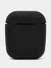 Черный силиконовый чехол для Airpods Pro, Airpods 2, Airpods 3