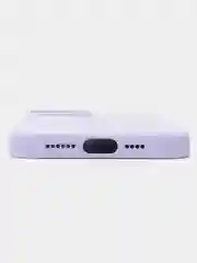 Лавандовый чехол Silicone Case ( Чехол силиконовый ) для iPhone 15, 15 Pro, 15 Pro Max, 15 Plus