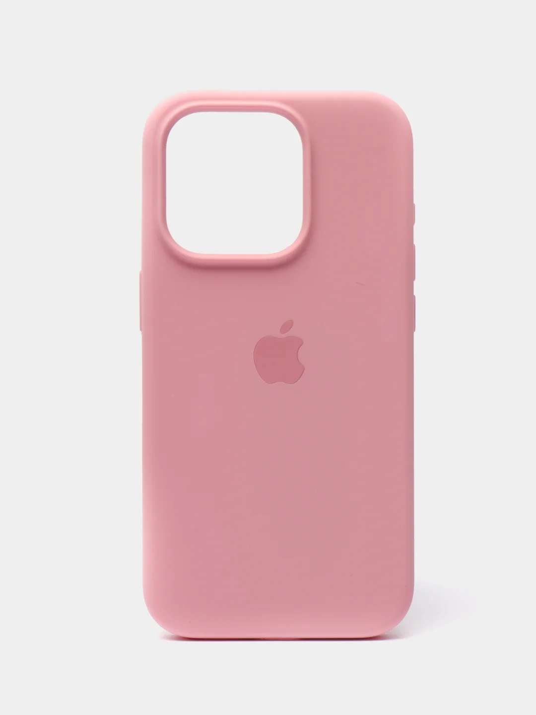 Розовый чехол Silicone Case ( Чехол силиконовый ) для iPhone 15, 15 Pro, 15 Pro Max, 15 Plus
