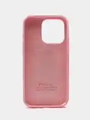 Розовый чехол Silicone Case ( Чехол силиконовый ) для iPhone 15, 15 Pro, 15 Pro Max, 15 Plus