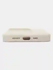 Слоновая кость чехол Silicone Case ( Чехол силиконовый ) для iPhone 15, 15 Pro, 15 Pro Max, 15 Plus